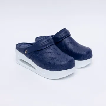 Genuine Leather Anatomical Air-Cushioned Clogs